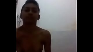 Horny Indian Babe Enjoying Bathroom Naked - Indian Porn
