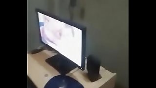 indian gf watching porn with bf