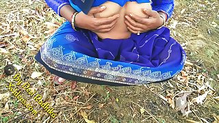 Indian Village Lady With Natural Unshaved Pussy Outdoor Sex Desi Radhika