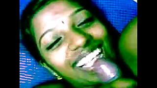 Desi Nymph Eating Cum Like Cream